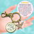 She Believed She Could So She Did Keychain Everyday Word Jewelry - Gutsy Goodness