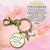Pray Without Ceasing Faith Prayer Cross Keychain Christian Jewelry - Gutsy Goodness