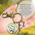 Dog Keychain Life Is Sweeter BFF Friendship Pet Jewelry For Women Paw Bone Charms Key Chain - Gutsy Goodness