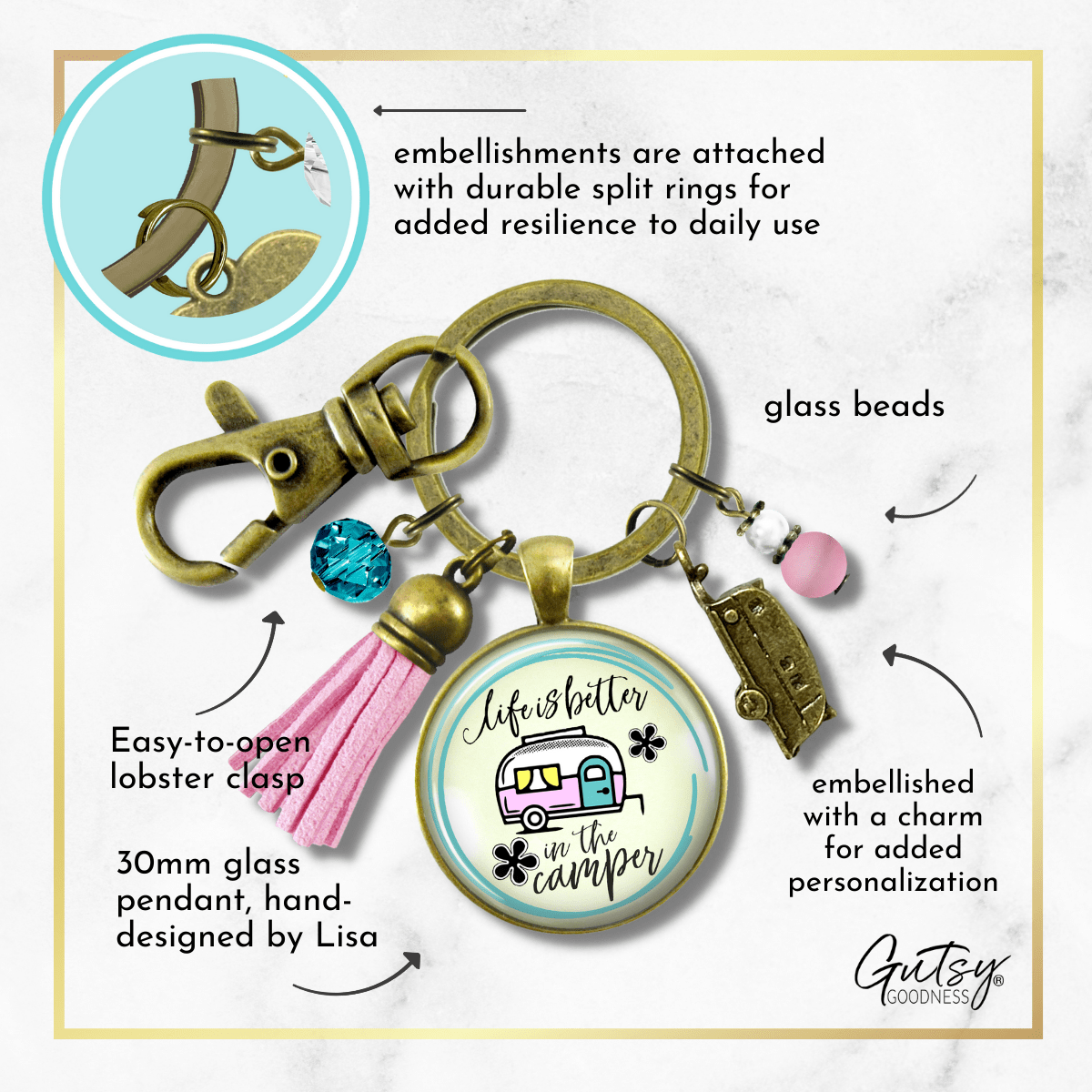 Kindness Matters Keychain, Rainbow Keychain, Encouraging Keychain, Inspirational  Keychain, Keychain Charms, Gift For Her, Girly Keychain