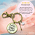I Can Do All Things Faith Inspire Keychain Brave Life Phil 4 13 Quote Cross Charm - Gutsy Goodness