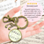 I Surrender All Keychain Hymn Inspired Womens Pendant Sheet Music Jewelry Note Charm - Gutsy Goodness