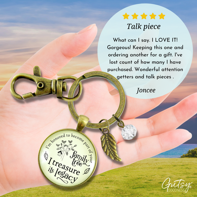 Mother Keychain Family Tree Jewelry Blended Step in Law Families Gift - Gutsy Goodness Handmade Jewelry;Mother Keychain Family Tree Jewelry Blended Step In Law Families Gift - Gutsy Goodness Handmade Jewelry Gifts