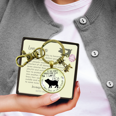 Pig Friendship Keychain Country Girl Pig Lovers Inspired Jewelry - Gutsy Goodness Handmade Jewelry;Pig Friendship Keychain Country Girl Pig Lovers Inspired Jewelry - Gutsy Goodness Handmade Jewelry Gifts