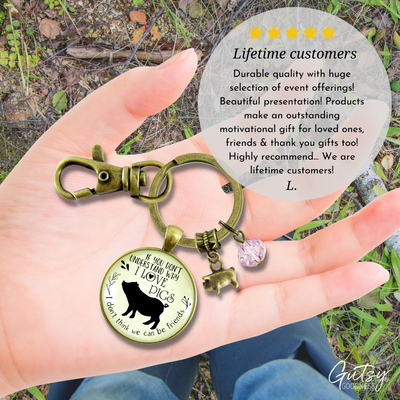 Pig Friendship Keychain Country Girl Pig Lovers Inspired Jewelry - Gutsy Goodness Handmade Jewelry;Pig Friendship Keychain Country Girl Pig Lovers Inspired Jewelry - Gutsy Goodness Handmade Jewelry Gifts