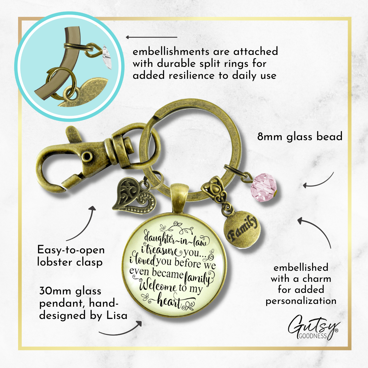 Daughter in 2024 law jewelry gifts