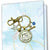 Graduation Keychain She Worked Hard Quiet Grace Congratulations Graduate Card
