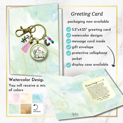 Handmade Gutsy Goodness Jewelry Counting My Blessings Under The Neon Moon Keychain Southwest Boho Jewelry Tassel & Gecko Charms