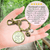 Baby Loss Miscarriage Set of 2 Keychains For Mom & Dad Carried You Hold You Memorial - Gutsy Goodness