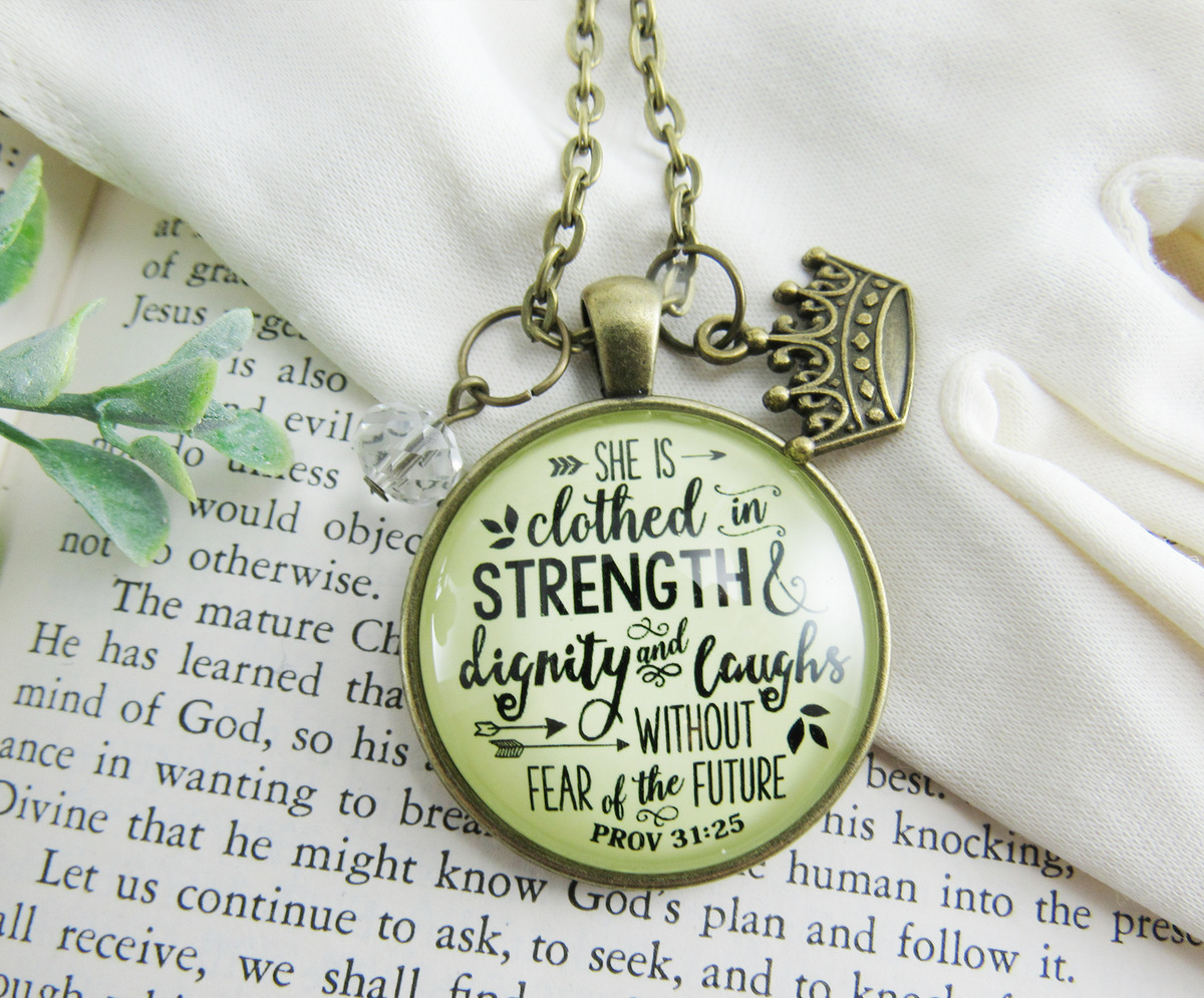 BUNDLE: She Laughs Without Fear 3 Necklace Bundle & Save - Gutsy Goodness