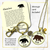 Mama Bear Papa Bear Matching Jewelry Necklace & Keychain Grandparent Gift New Parents Baby Shower - Gutsy Goodness