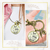 Baby Loss Memorial Set Mom Necklace & Dad Keychain God Has You In His Arms Miscarriage - Gutsy Goodness