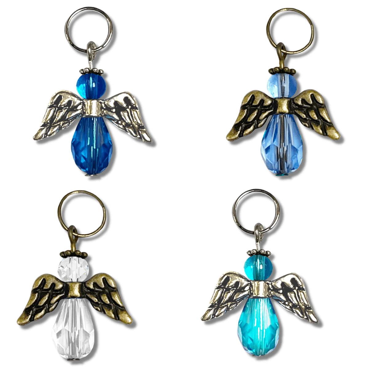 Something Blue Angel Charms  Charm - Gutsy Goodness Handmade Jewelry